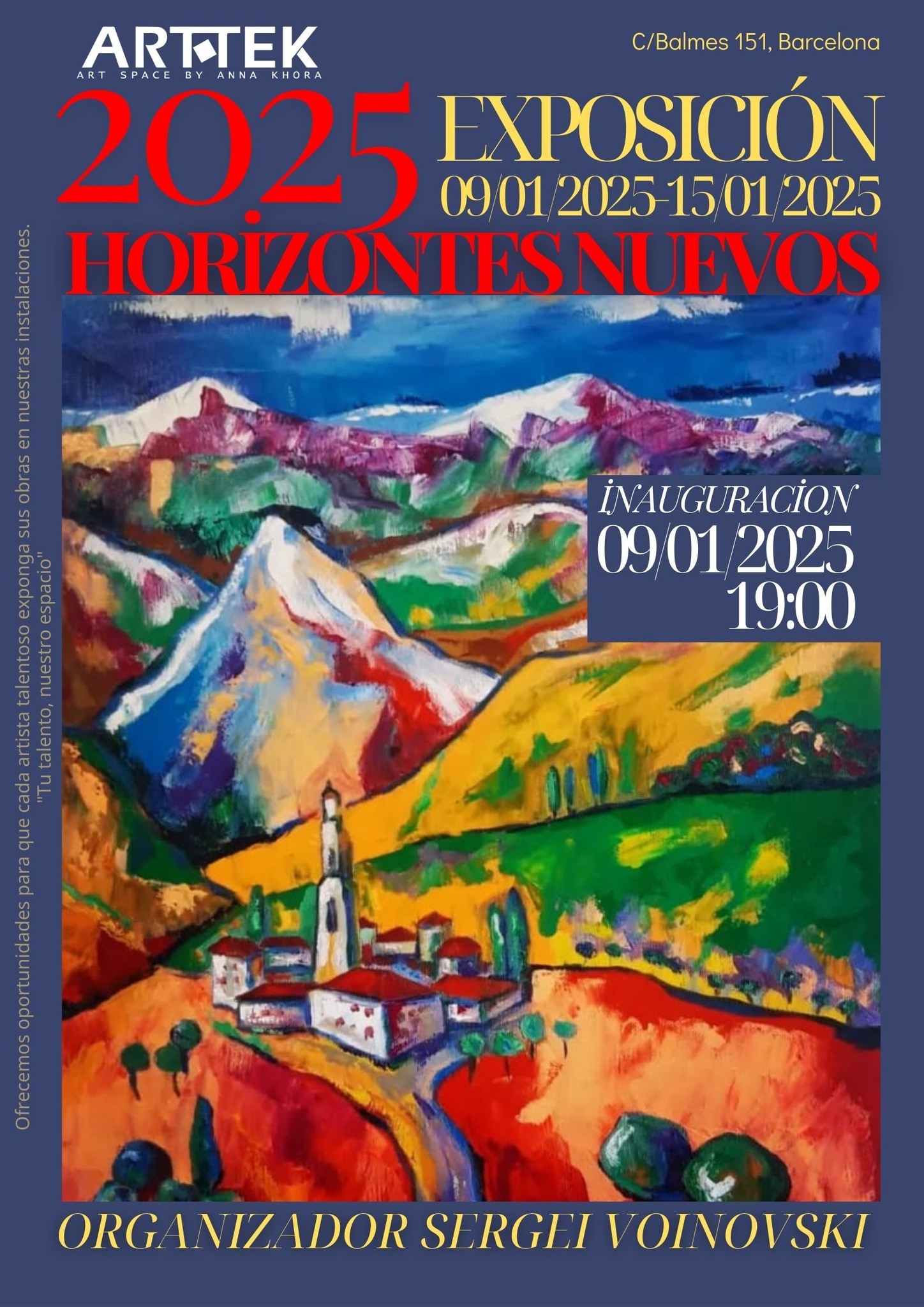 Horizontes nuevos. Exposicion colectiva